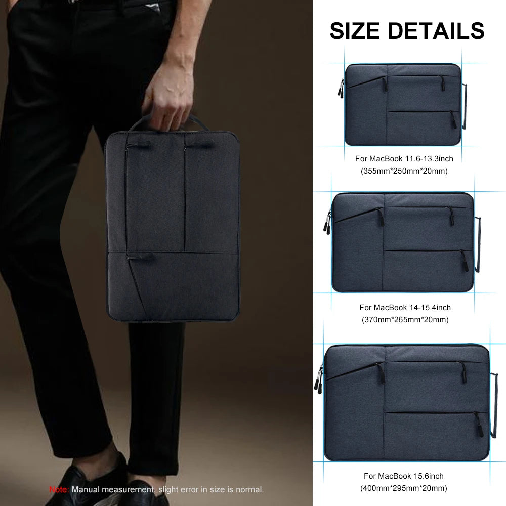 Bolsa Impermeable para Portátil 12-16" | Maletín MacBook y Laptop